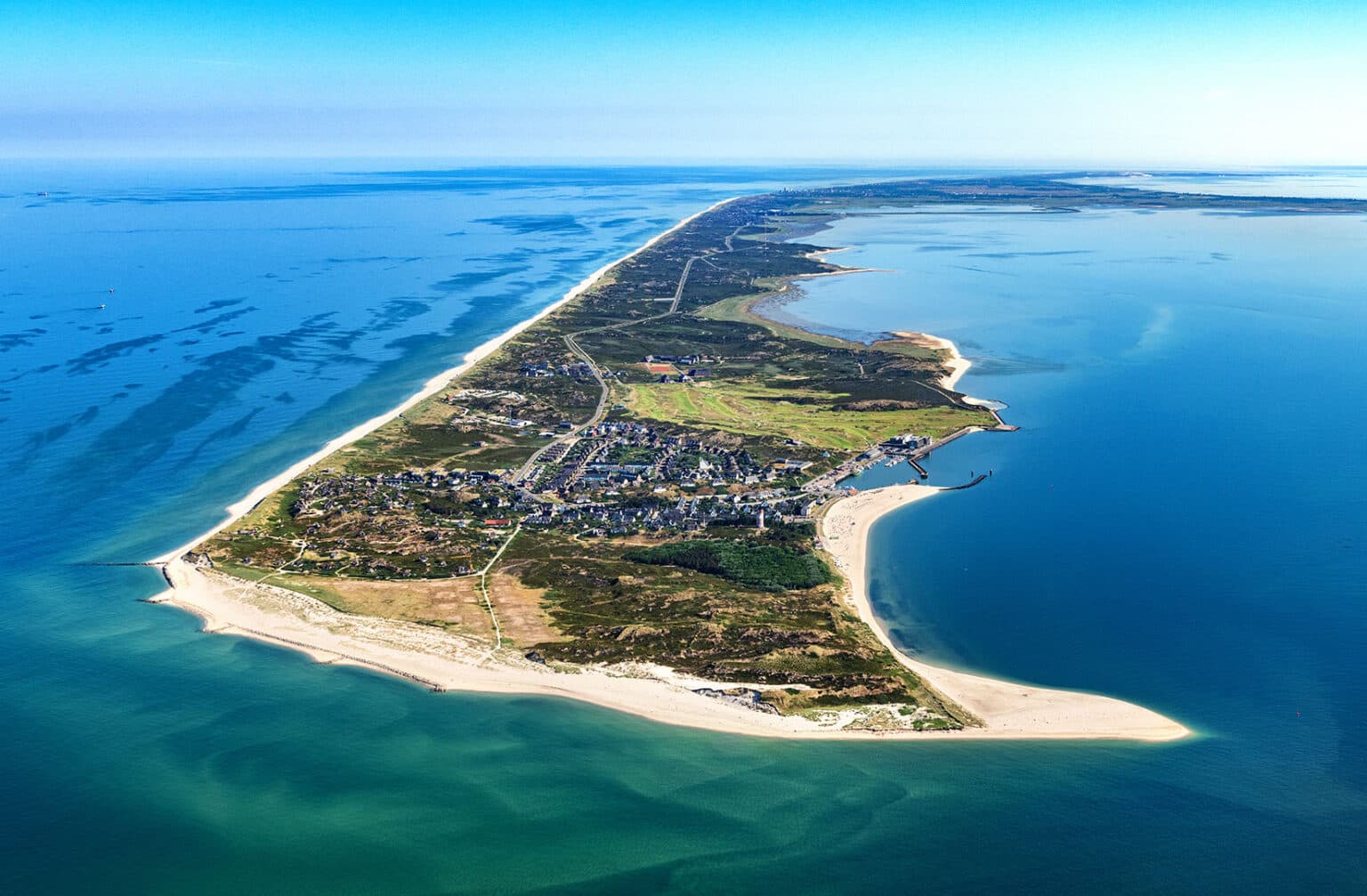 Strand und Dünen auf der Insel Sylt