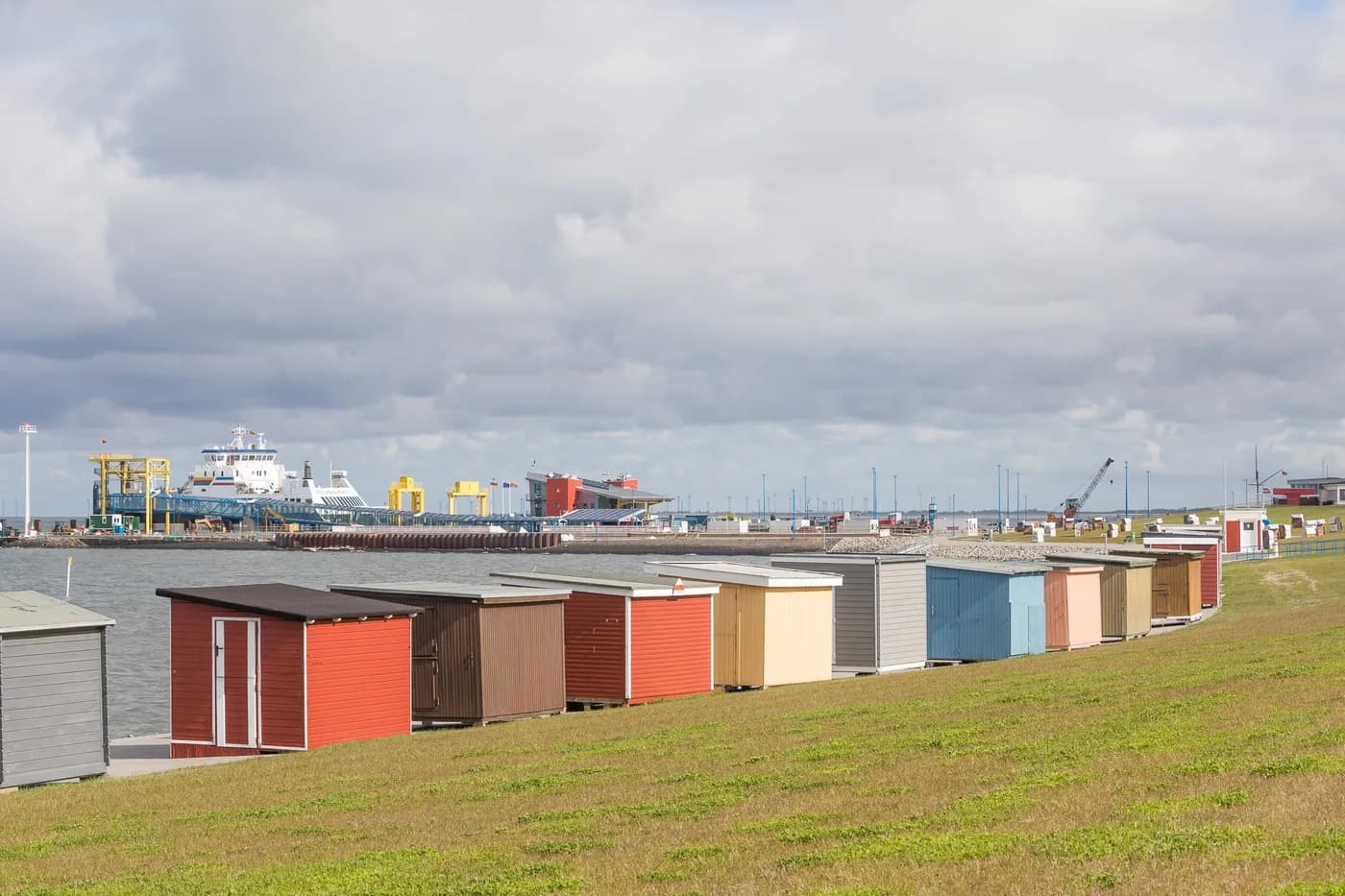Dagebüller Badebuden - eine Tradition mit Meerblick
