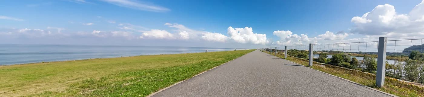 Ein Sommertag mit dem E-Bike auf Nordstrand